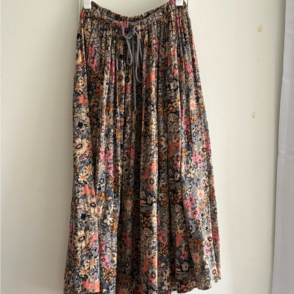 The Great - Floral Multi-Color Women's Skirt